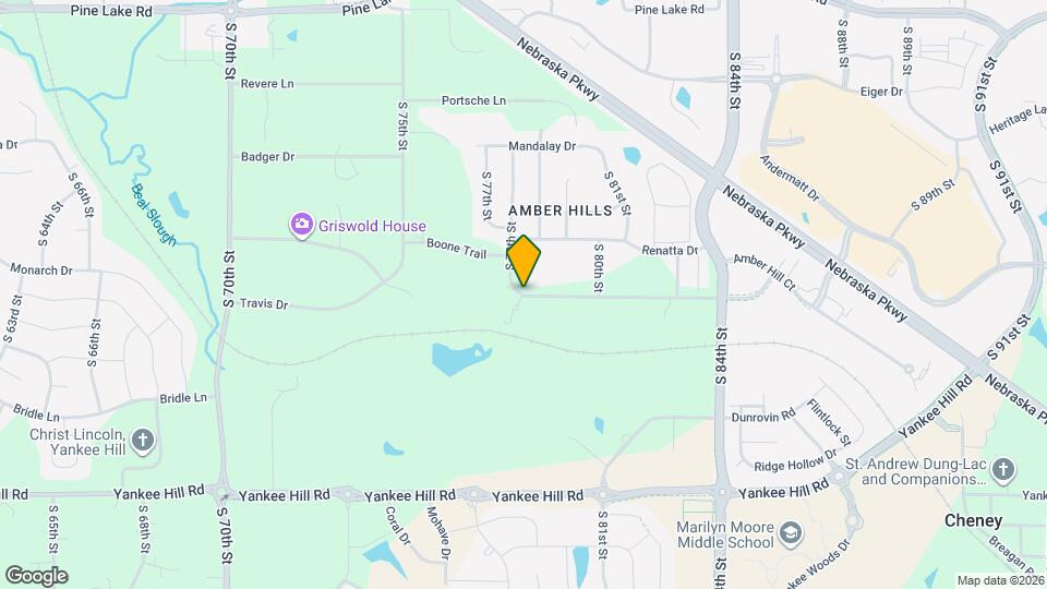 8615 S 78th St Map and Location Details