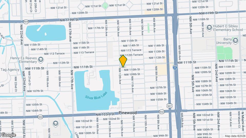 1165 NW 110th St Mapa y Detalles de la Ubicación