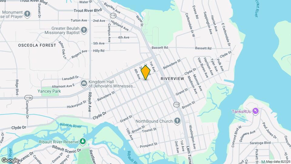 9156 3rd Ave Map and Location Details