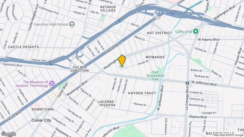 3348 Helms Ave Map and Location Details