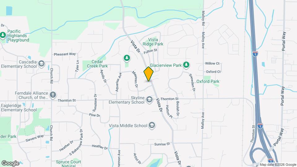 6139 Vista Dr Map and Location Details