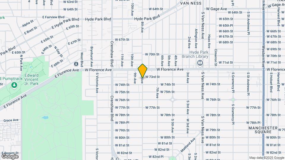 7301 8th Ave Map and Location Details