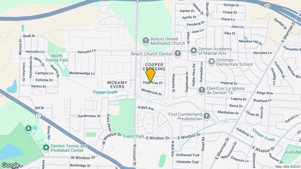 204 Pear Tree Pl Map and Location Details