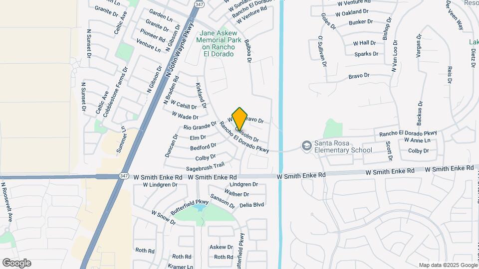 43385 W Chisholm Dr Mapa y Detalles de la Ubicación