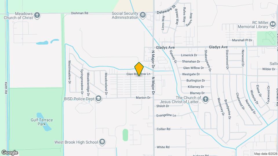 1191 Park Meadow Dr Map and Location Details