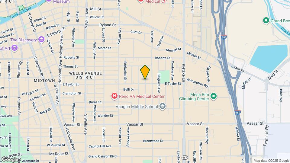 885 Bates Ave Map and Location Details