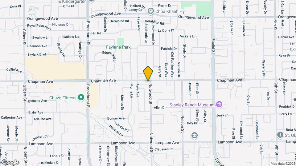 10462 Chapman Ave Map and Location Details