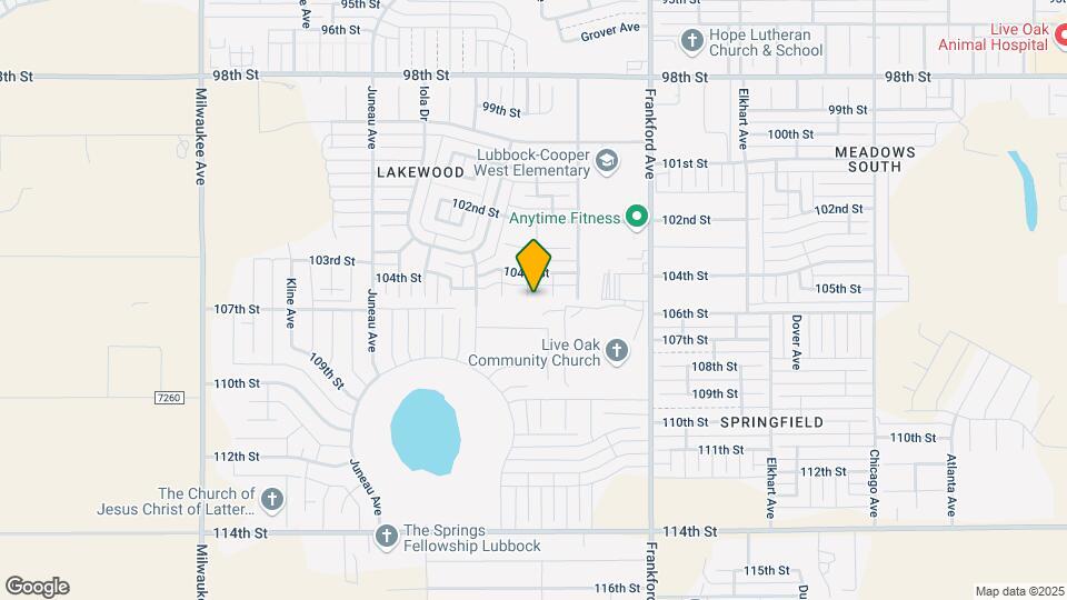 10407 Genoa Ave Map and Location Details