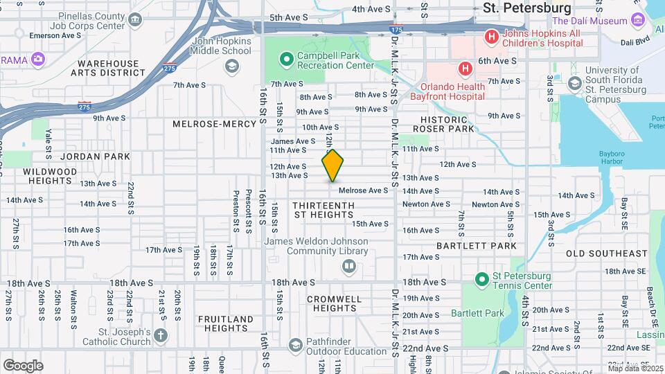 1316 12th St S-Unit -2 Map and Location Details