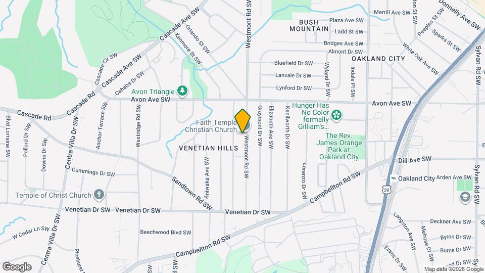 1295 Westmont Rd SW Map and Location Details