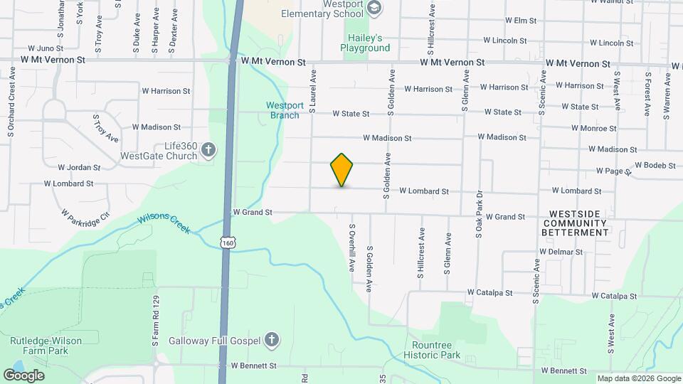 3214 W Lombard St Map and Location Details