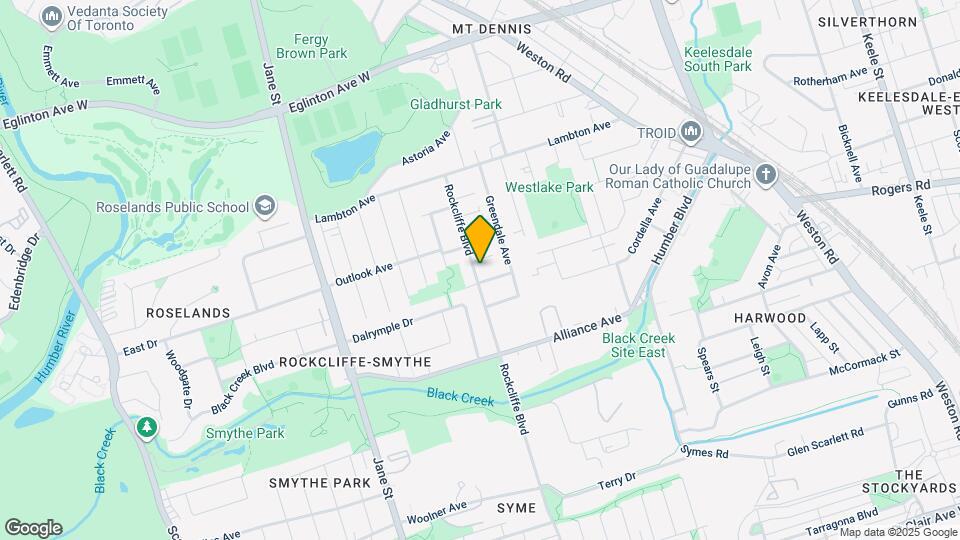69 Rockcliffe Blvd Map and Location Details
