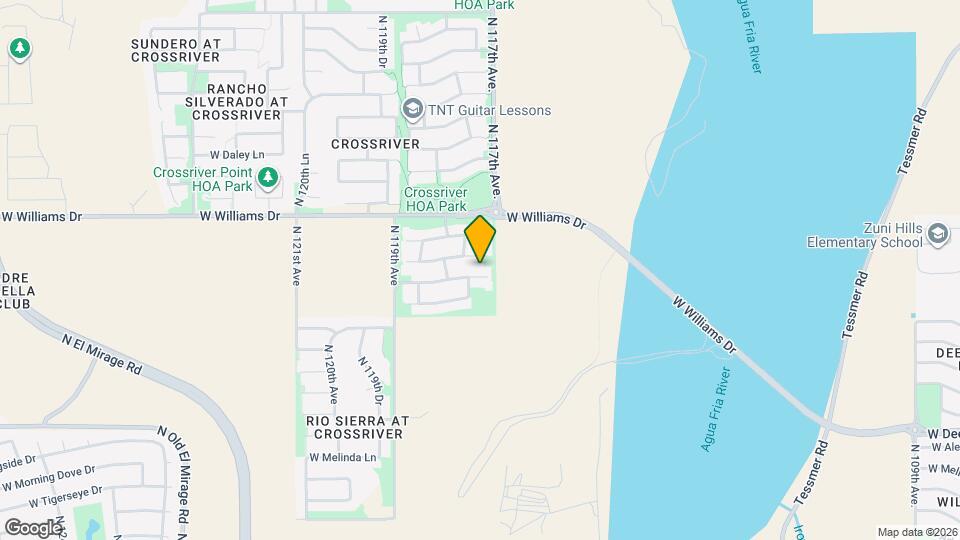 11720 W Foothill Ct Map and Location Details