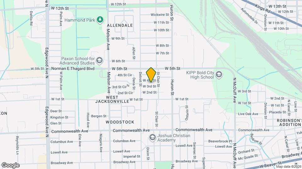 2929 W 3rd St Map and Location Details