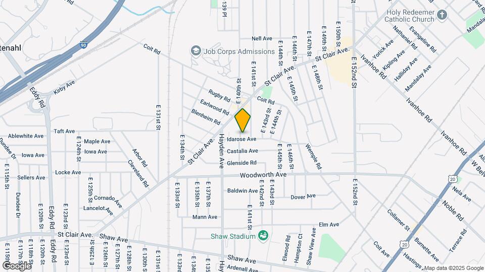 14001 Idarose Ave Mapa y Detalles de la Ubicación