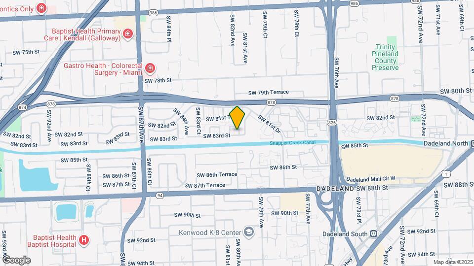 8230 SW 81st Ct Map and Location Details