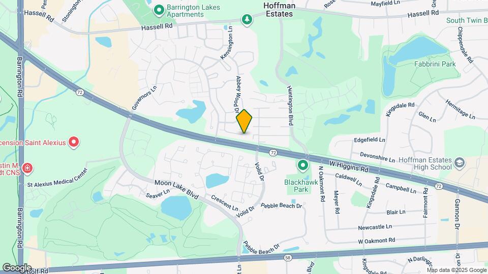 1710 Queensbury Cir Map and Location Details