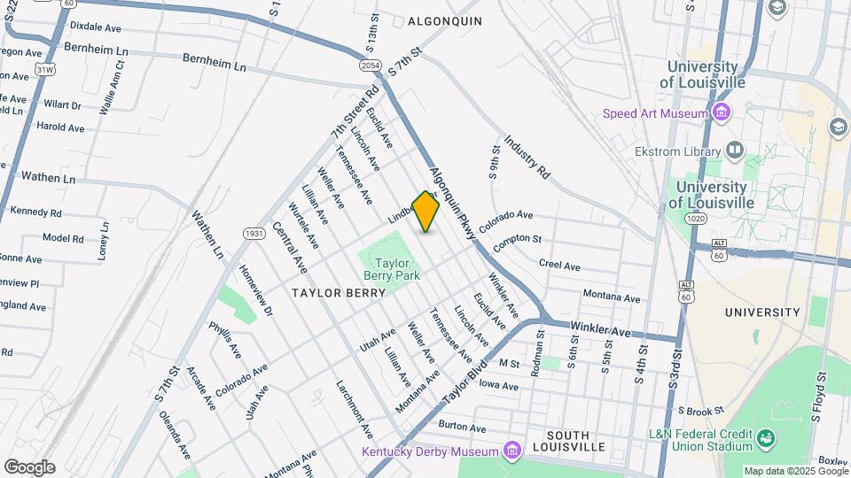 1151 Lincoln Ave Map and Location Details