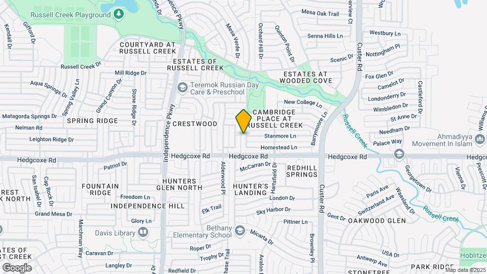 8013 Sutherland Ln Map and Location Details
