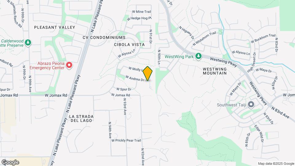 9133 W Andrea Dr Map and Location Details