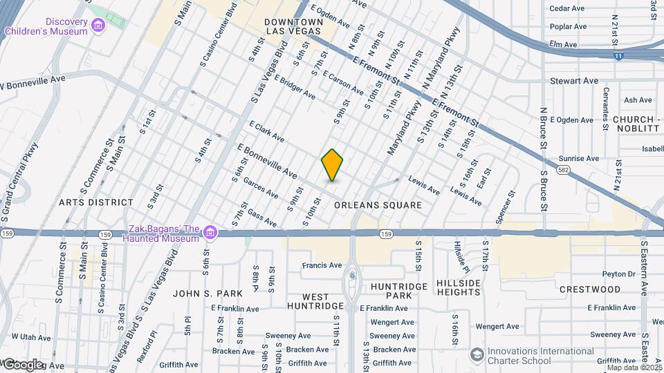 529 S 10th St Map and Location Details