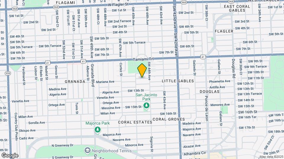 4456 SW 10th St Map and Location Details
