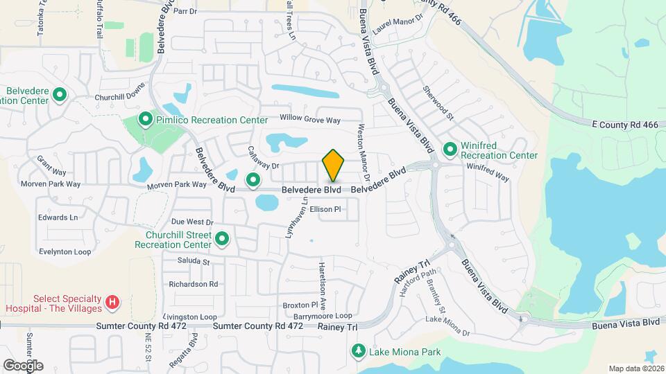 2106 Thornton Terrace Map and Location Details