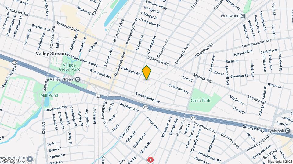 85 E Valley Stream Blvd Map and Location Details