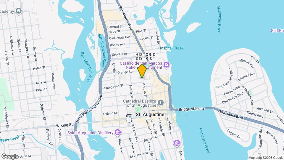 18 Cordova St Mapa y Detalles de la Ubicación