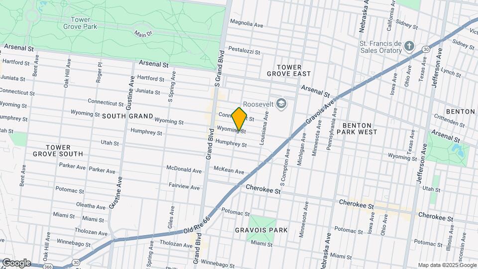 3454 Wyoming St Mapa y Detalles de la Ubicación