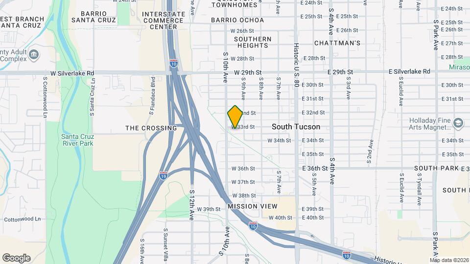 365 W 33rd St Map and Location Details