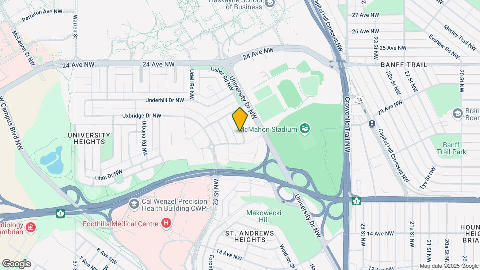 2017 Ulster Rd NW Map and Location Details