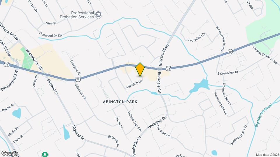 2029 Abington Ln Map and Location Details