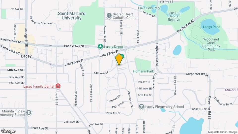 5801 13th Ave SE Map and Location Details