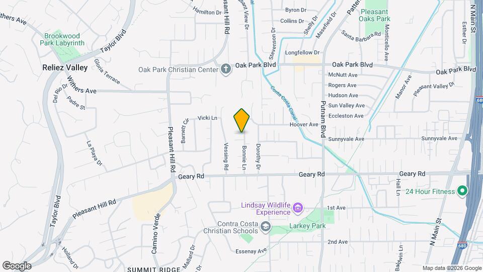 2971 Bonnie Ln Map and Location Details