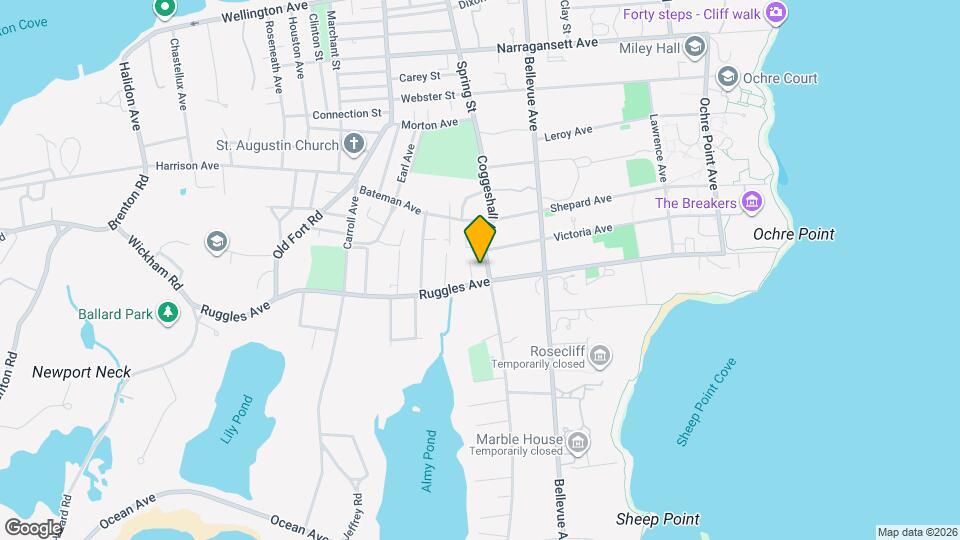 77 Coggeshall Ave, Unit L Mapa y Detalles de la Ubicación