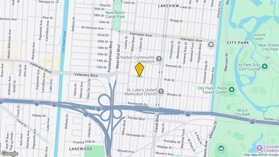404 Polk St Mapa y Detalles de la Ubicación