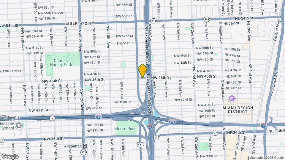 674 NW 46th St Map and Location Details