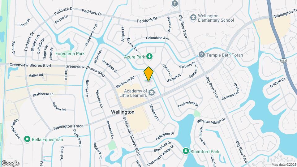 13789 Bottlebrush Ct Map and Location Details