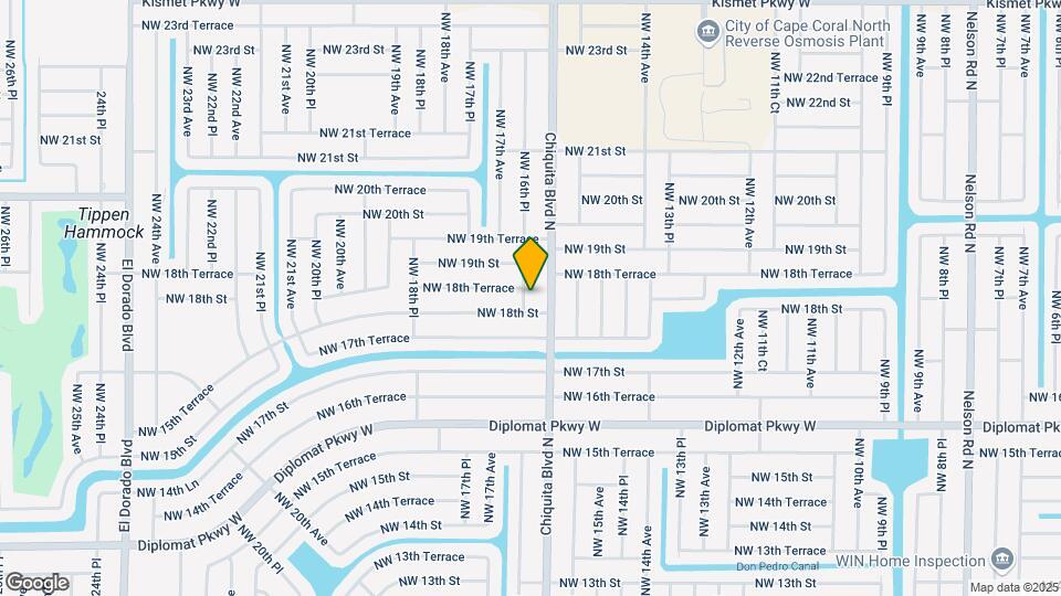 1805 NW 16th Pl Map and Location Details