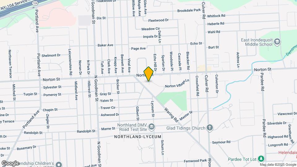255 Blakeslee St Map and Location Details