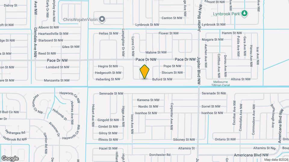 1156 Buford St NW Map and Location Details