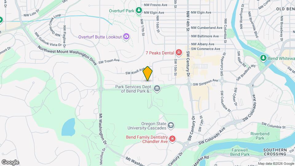 1725 SW Forest Ridge Ave Map and Location Details