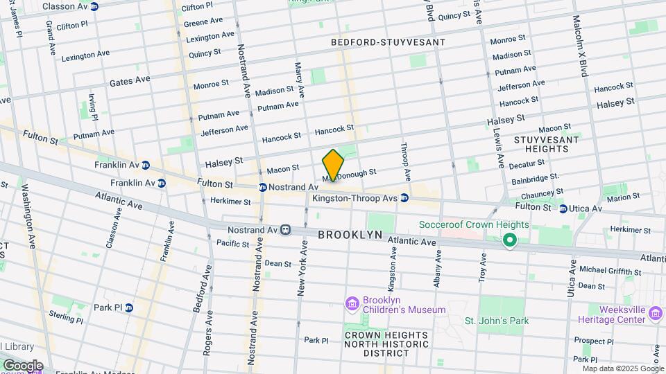 1397 Fulton St Mapa y Detalles de la Ubicación
