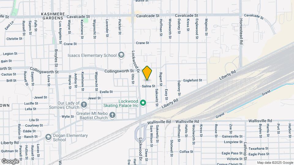 5502 Morwood St Map and Location Details