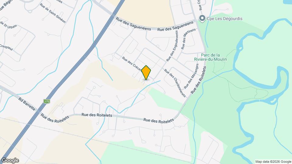 600-634 Des Crecerelles Rue Map and Location Details