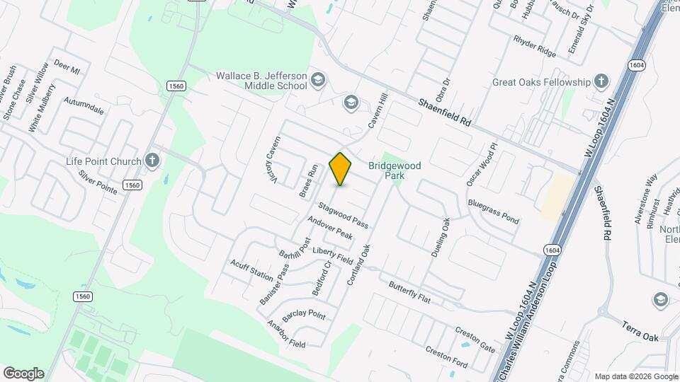 7902 Brazoria Park Map and Location Details