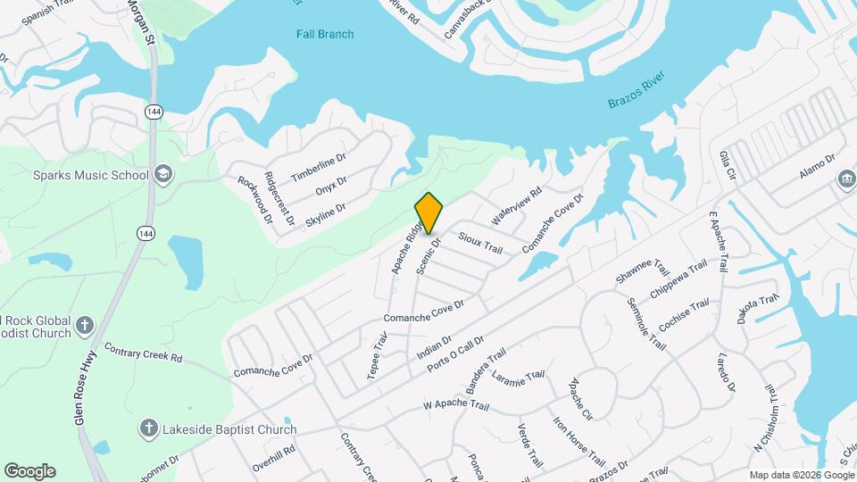 1014 Scenic Dr Map and Location Details