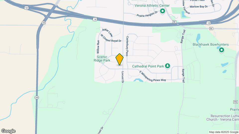 118 W Whispering Pines Way Map and Location Details