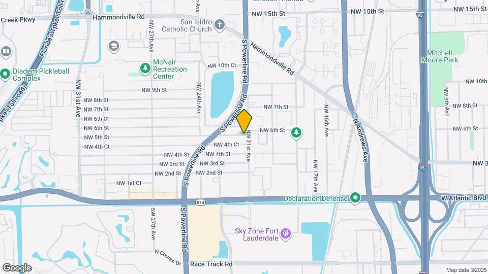 2122 NW 5th St Map and Location Details